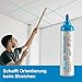 DECKENBLITZ 2x Spezial-Markierstift für perfekt gestrichene Decken | Überstreichbare Spezialtinte erleichtert das Streichen und verhindert unschöne Streifen & Ansätze | Bis zu 50% schneller streichen - 3