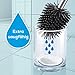 30x WC-Bürsten Pads,Reichen für ca. 30 Wochen Hygiene im Bad | Das Pad,das Sich um Abtropfendes Wasser der WC-Bürste kümmert | Hält den Bürsten-Behälter hygienisch Frisch - 2