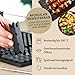KitchBo Starter Set – die erste Silikon Backmatte mit Klicksystem | Wiederverwendbare Backunterlage mit modularem Stecksystem | Multifunktionaler Einsatzbereich, rundum knusprig aus dem Backofen - 3