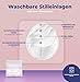 NuNi Mehrweg selbstklebende Stilleinlagen mehrere Wochen Stillen und Schlaf ohne Still BH bestehend aus 2 Silikonpads und 6 waschbare Stilleinlagen mit saugfähigem Kern und Reinigungsspray - 7
