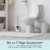 30x WC-Bürsten Pads,Reichen für ca. 30 Wochen Hygiene im Bad | Das Pad,das Sich um Abtropfendes Wasser der WC-Bürste kümmert | Hält den Bürsten-Behälter hygienisch Frisch - 7