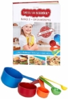 Kinderleichte Becherküche Band 5: Ofen-Rezepte für die ganze Familie, Kochset inklusive 5 bunten Messbechern: Backset inkl. 5-teiliges Messbecher-Set - 1