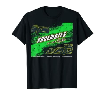 QR Racemates "we win together" für Motorsport Community T-Shirt - 1