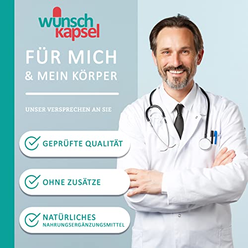 Wunschkapsel ABNEHMEN Premium Ergänzung zur Diät | Satiereal, Morosil und GreenPC | 290 Kapseln aus deutscher Manufaktur für XL-Reichweite - 7